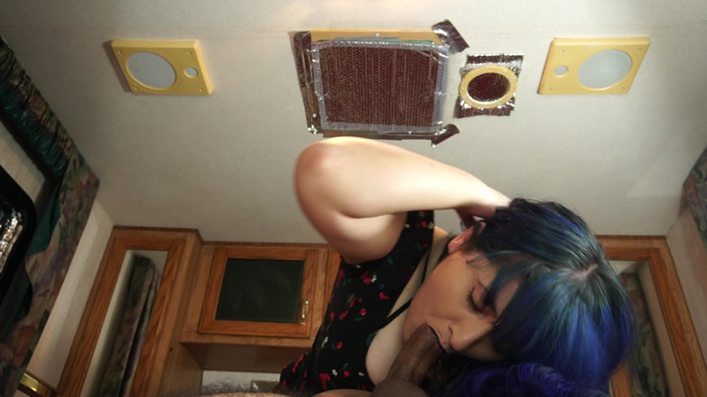 VickyVixen: Little Goth Mouth Vs Big Juicy Cock
