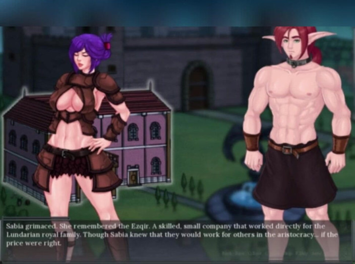 3DXXXTEEN2 Cartoon: Sabia gets to see through Vehlis' eyes (and tits). 3D porn cartoon...