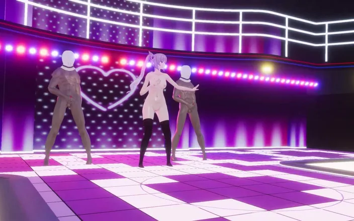 Genshin videos: Gokuraku Jodo- Keqing at Night Club (uncensored)
