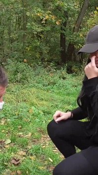 German Proll Doms Spitting Outdoor