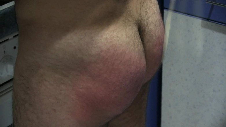 Femdom Austria: Beating him with wooden spoon to cook better