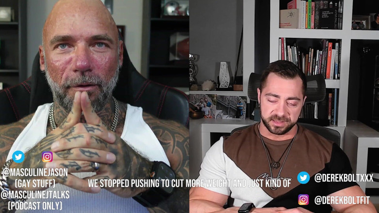 Raw and Uncensored with Masculine Jason: Бодібілдінг подорож Дерека Болта (епізод 9)