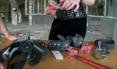 Absolute BDSM films - The original: Lesbian domination outdoor