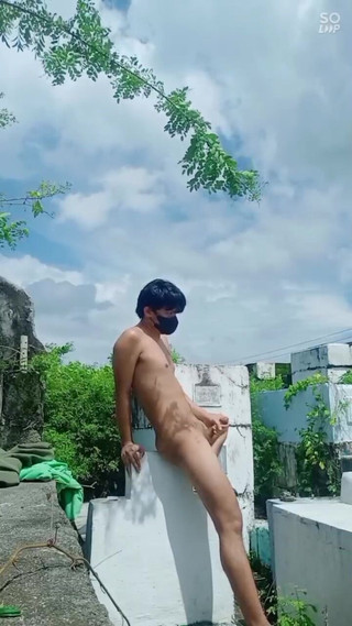 Rent A Gay Productions: Super Cute Asia Boy Outdoor Wanking Session
