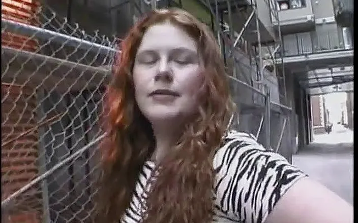 Solo Sensations: Milky skin redhead BBW puts on a strip show and...