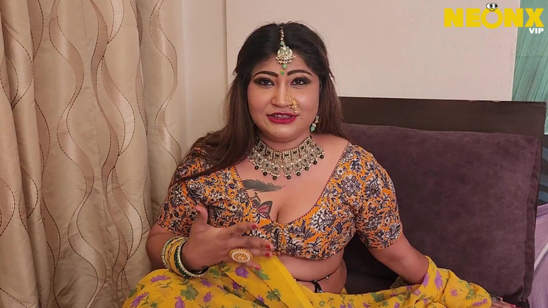 NeonxOTT: Heiße Chachi Amma feuchte muschi, hardcore-sex mit Bhanja Desi boy