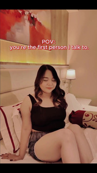 Be Honest, Would You Feel Special if You'll Be the First Person I Talk to Every Day?