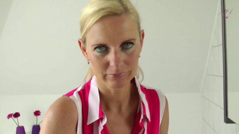 Dirty Tina: Creampie in the bathroom