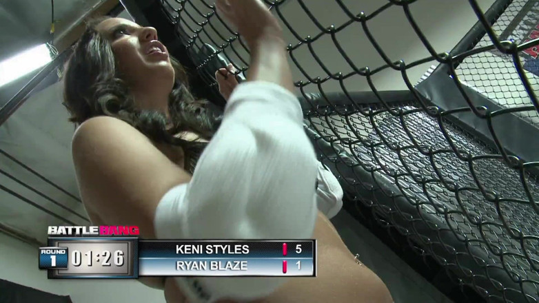 Porn Amazing: Whoever wins in the ring fucks the beautiful blonde