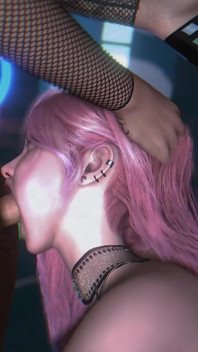 3D Big Boobs Cosplay Model Cheating with Big Dick