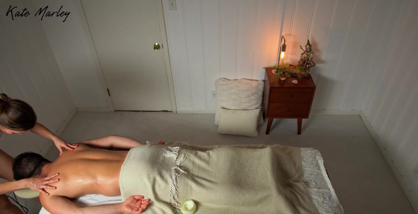 Kate Marley: İnanılmaz orgazmlı tantrik lingam / penis masajı birden fazla erkek orgazmı -...