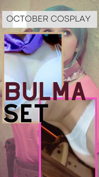 Další Cosplay Is Moje nová verze Bulma:3 Počkejte na celou sadu v říjnu!