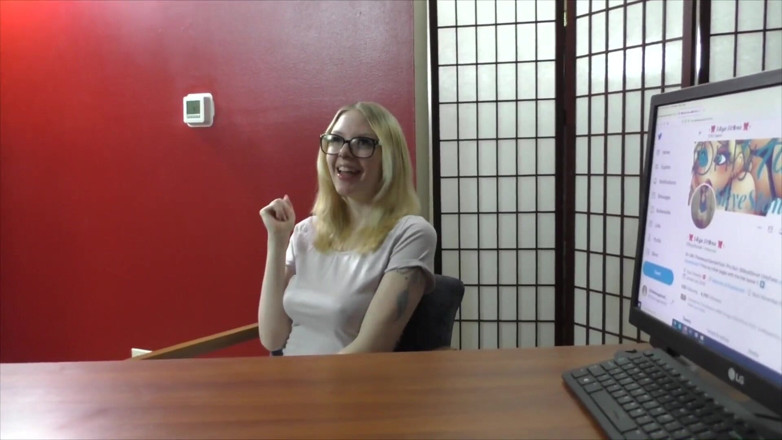 Average Joe Lets Get Nasty: Skye Stone the Job Interview