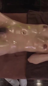Aroma Oil Massage Melts Her Resistance Endless Teasing Pushes Her Beyond the Edge Part 3