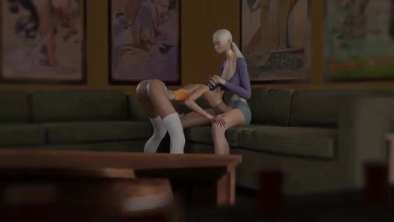 3D Hentai Animation: Keindahan Futa Shemale Porn