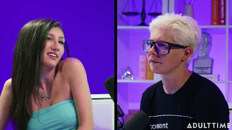 Adult Time Podcast: Maya Woulfe: Phone S*x, Randen &amp; Liefdevolle Gonzo-scènes | de pornopodcast