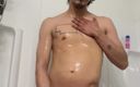 Frederect Cumms: Hot Latino Stud in the Shower