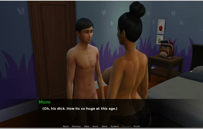 XXX Games Bunk: Insimology - Gameplay - Roleplay - Saree - Stepson Dreams About Stepmom and Fucks...