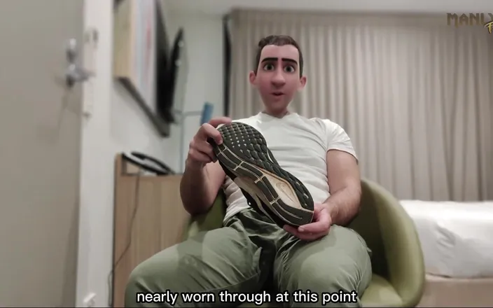 Manlyfoot: Gay Stepdad - the Webcam - Away From Home Step Son Is...