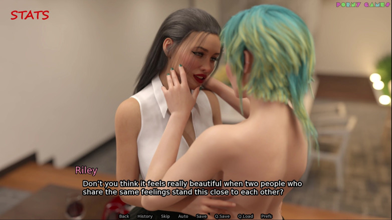 Porny Games: The Adored Marriage de Simbaclaw - Girls Night, três senhoras compartilhando...