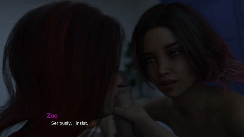 Porn Game Maniac: Unerwarteter sex im schlafzimmer mit einem mädchen mit dickem arsch