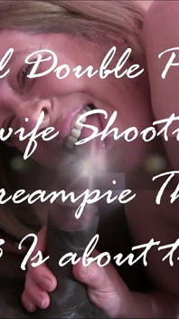 BBC interracial double penetration creampie threesome for hotwife shooting star! Part 2