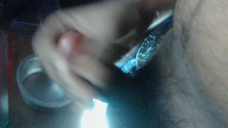 Future man: Horny Young Man Jerking Himself