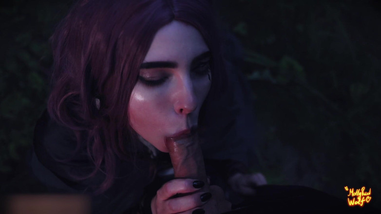 MollyRedWolf: Melina op je niveau met haar poesje. 4k - mollyredwolf
