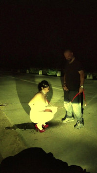 Extreme Street Pissing in the Mouth and Sperm