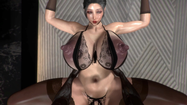 Why fuck so hard: 3D BBW dojrzała milf nago jej ogromne cycki jebana przez...
