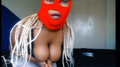 Super sexy ebony cuties: Dans eden büyük yağlı götüme şaplak atıyor