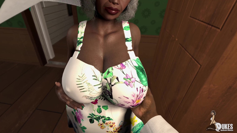 Dukes Hardcore Honeys: Gros cul, Mme. Jiggles, POV baisée au bureau