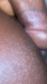 Naolejovaná Ebony Grind Session pomalá mokrá detailní akce
