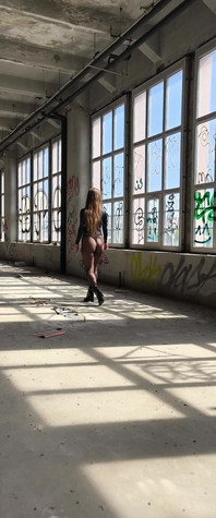 Beautiful Nylon Mistresss in Horror Place