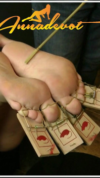 BDSM - He Plays on My Feet and My Toes, Quite Hard, Because I'm Extremely Sensitive There, but It Makes You Horny.