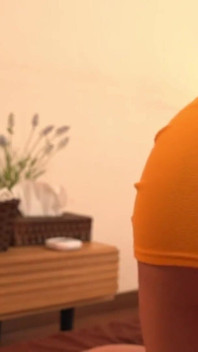 Luxury Spa Focus. Fixed Camera on a Perfect Waistline - F
