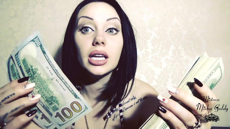 Goddess Misha Goldy: Cum countdown for my piggie part 1