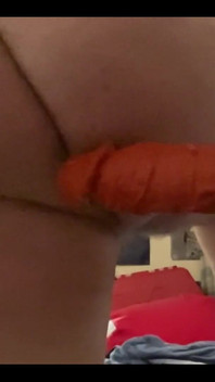 Watch My Fuck My Ass with My Favourite Red Dildo