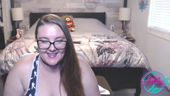 AshleyAce69: C2c Camshow kompilace - Black & White Playboy Outfit