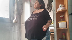 Mary Jhuana: BBW Smoking in the Service Area