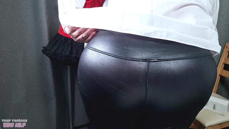 BBW_Wife: 새 장난감을 가지고 - 털이 무성한 미시 엄마 보지에서 어떻게 느끼는지 보고 흥분해 (밀프 비 거유 자연유 젖탱이 후장 보지)