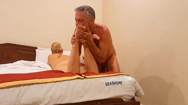 Selena701: Blonde Mature Wife Enjoys Sex in Between