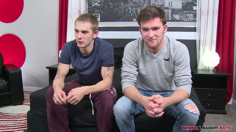 Broke Straight Boys: Dakota Ford &amp;Ian tauschen blowjobs