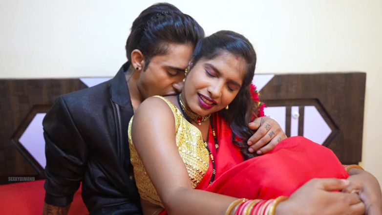 Kilash: Hot Desi Indian Couple First Golden Night Sex