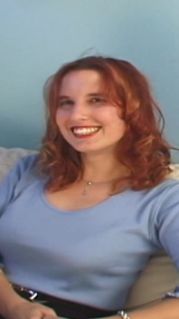 All natural ruiva tira roupa em casting quente