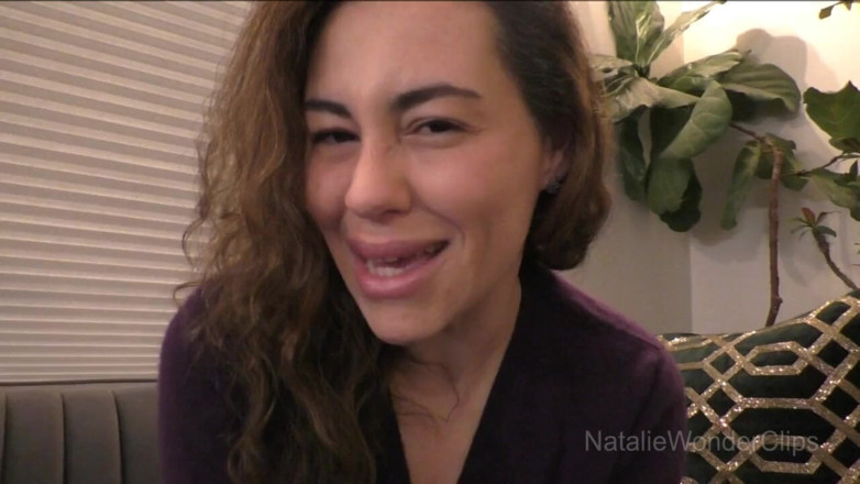 Natalie Wonder: Ibu Tiri Dikongkek Donged Oleh Mammoth Awak Schlong