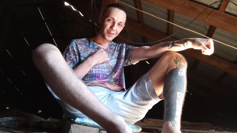 Roman Gisych: Masturbation on the Roof - Roman Gisych