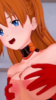 Asuka Titjob: Neon Genesis Evangelion hentai paródia