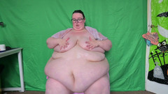 SSBBWLadyBrads: Ssbbw şişman vücut duş sonrası havlu kullanarak kurutuyor bölüm 1