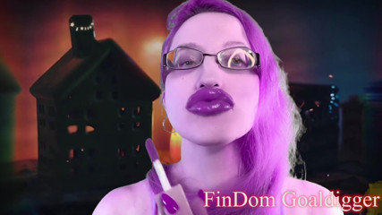 FinDom Goaldigger: Děvka obrovská rty dívka transformace
